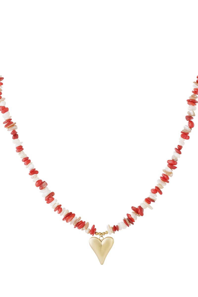 Roestvrijstalen hangerkettingen Hart Casual Dagelijks Eenvoudig Serie Damessieraden