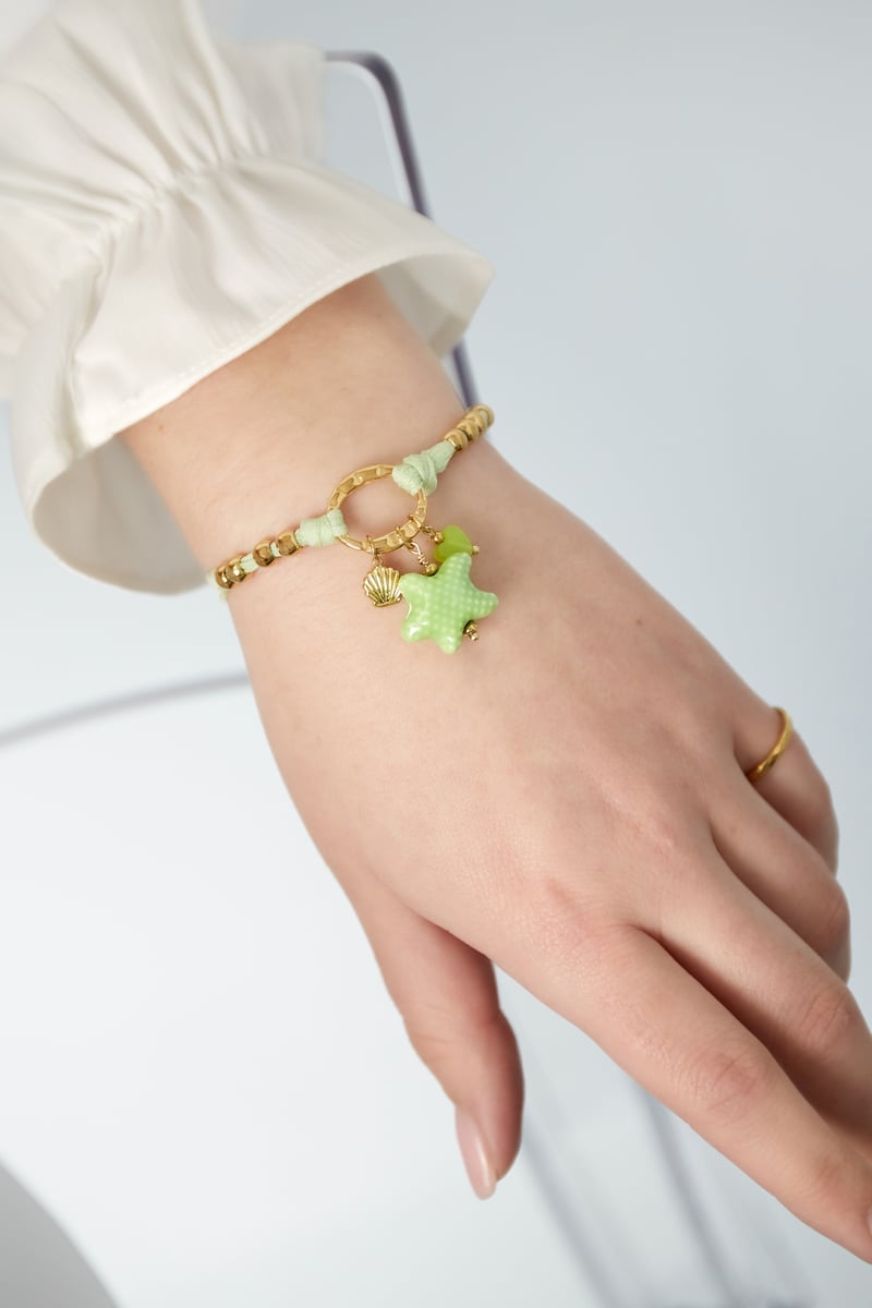 starry armband - groen & 