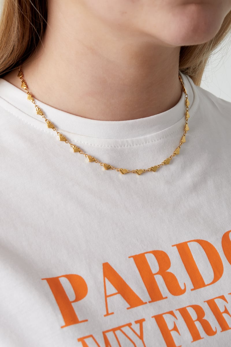 Strong heart ketting