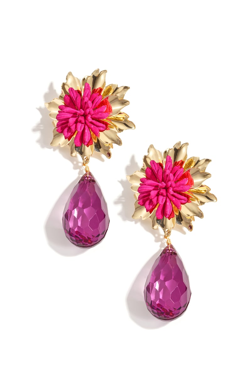 Oorbellen met bloemen, vakantie, bijeenkomst/feest, luxe serie, damessieraden