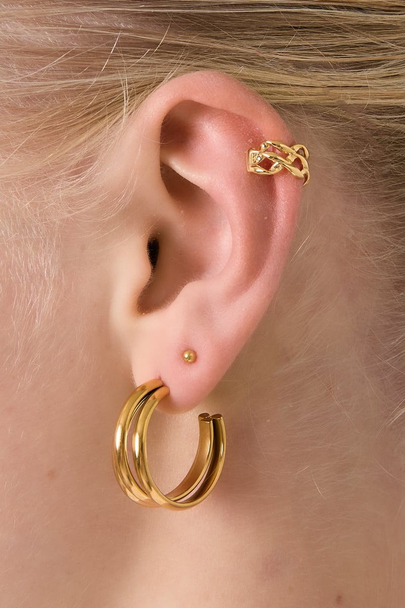 Ear cuff statement stuk