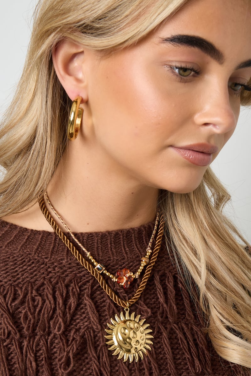 Polyester kralenkettingen Bloemen Casual Dagelijks Eenvoudig Serie Dames sieraden