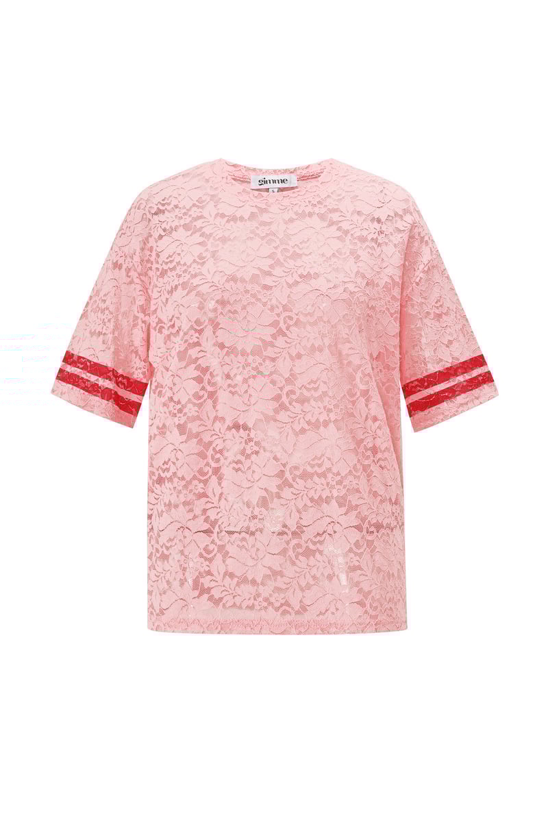 Kant Amerikaanse T-shirts - Wit