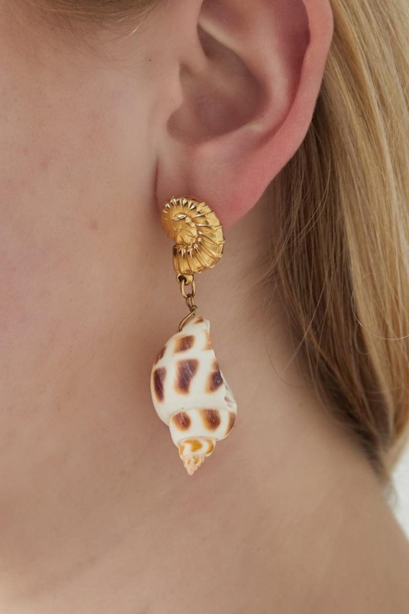Seashell Elegance Oorbellen