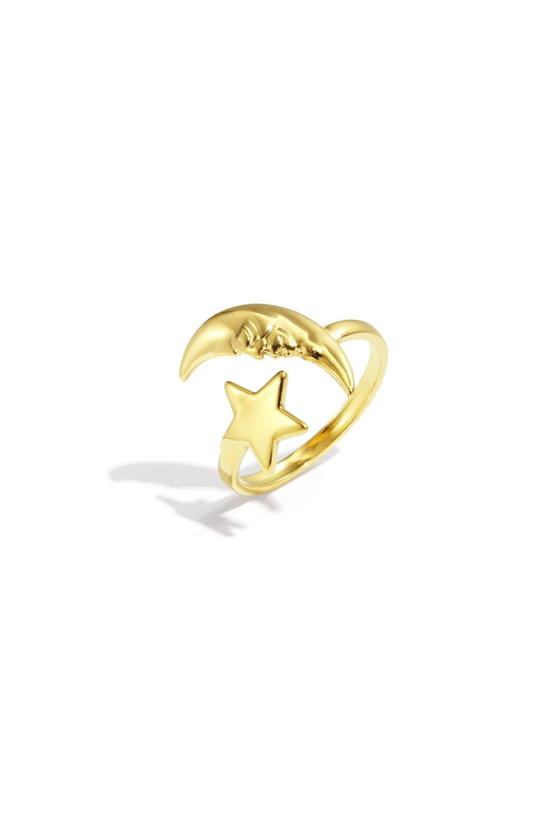 Roestvrijstalen minimalistische ringen Star Casual Daily Simple Series Dames sieraden