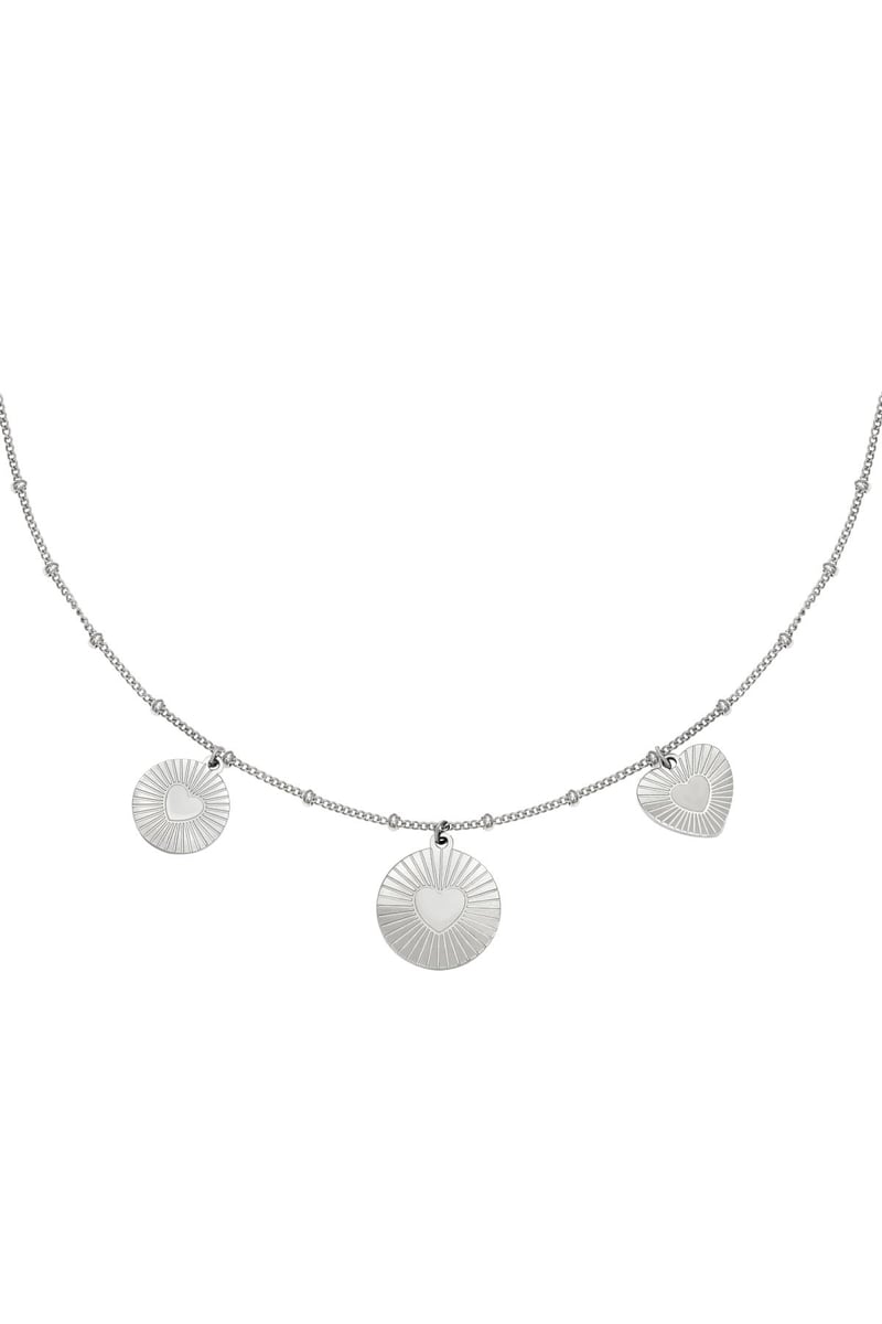 Ketting Locked in Love Goud kleur Stainless Steel