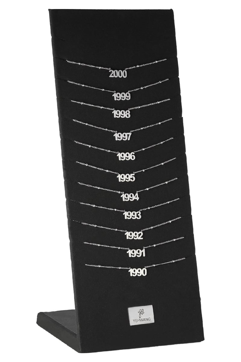 Ketting Year 1995 Zilver Stainless Steel