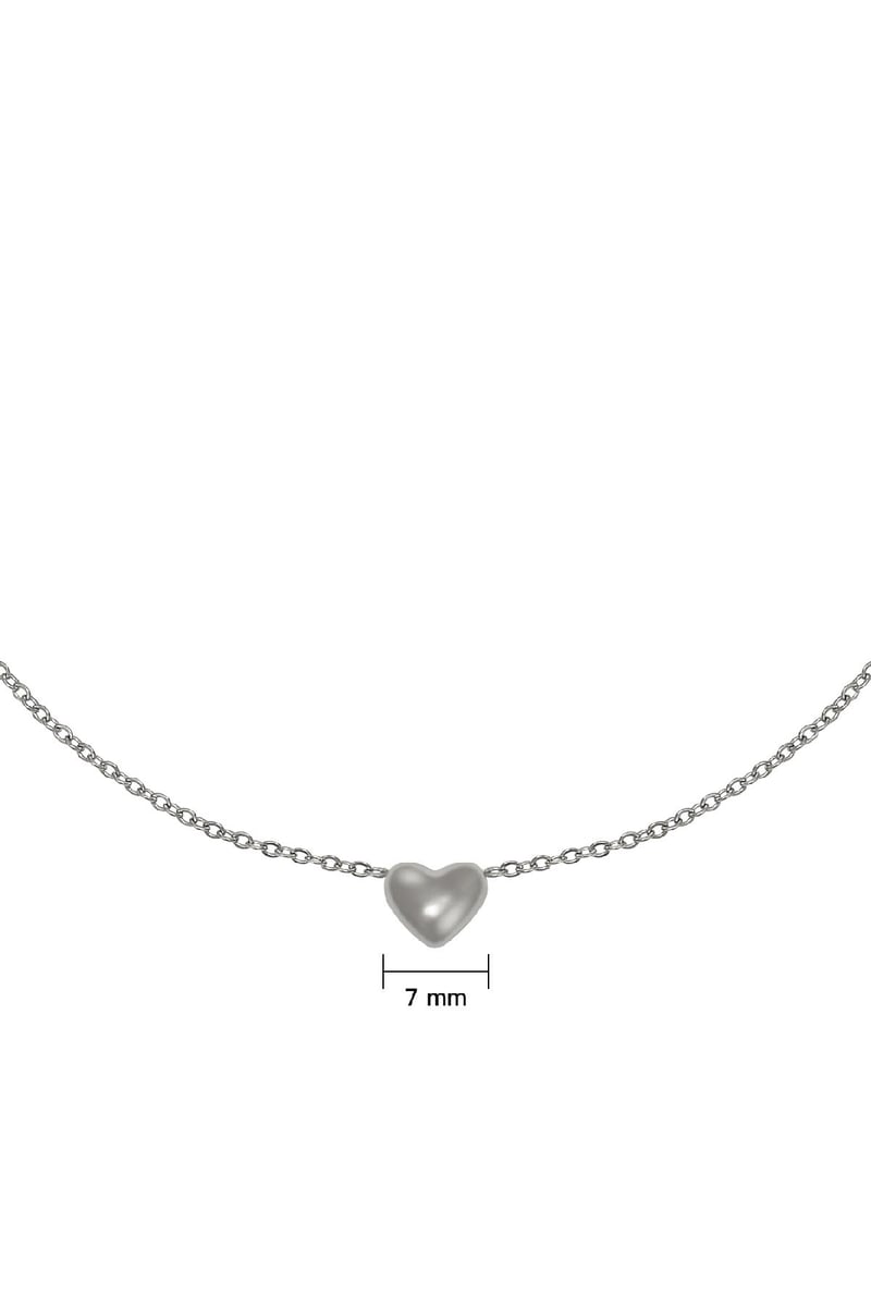 Ketting Always in my Heart Zilver Stainless Steel