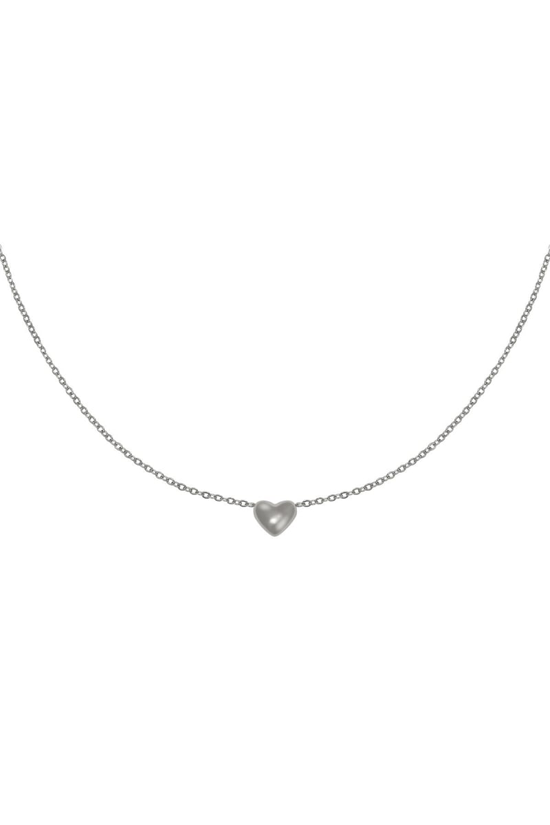 Ketting Always in my Heart Zilver Stainless Steel