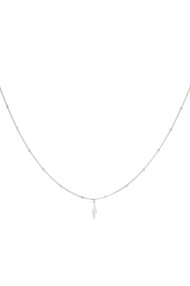 Ketting bliksemschicht Goud kleur Stainless Steel