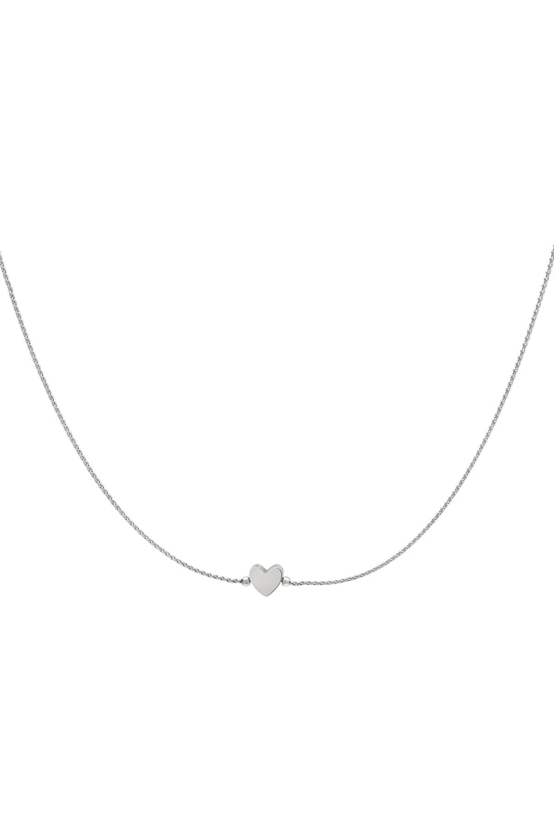 Ketting hart Goud kleur Stainless Steel