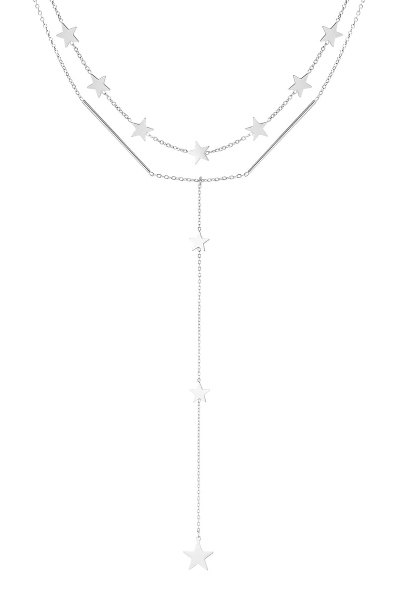 ketting middenstuk sterretjes