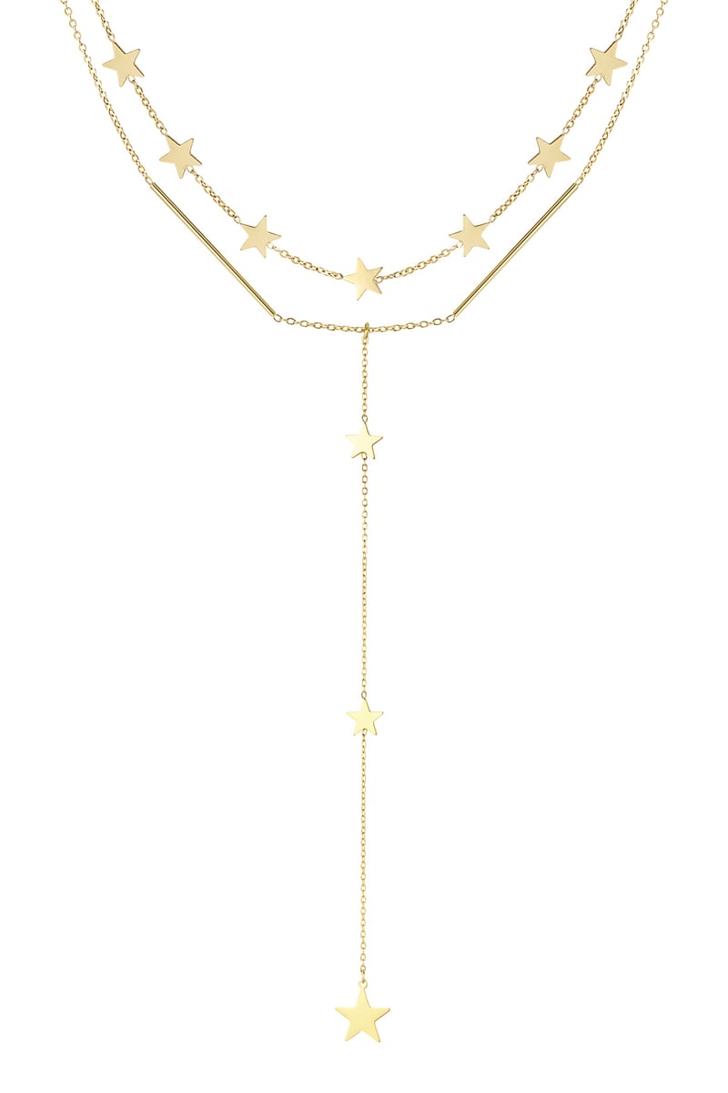 ketting middenstuk sterretjes