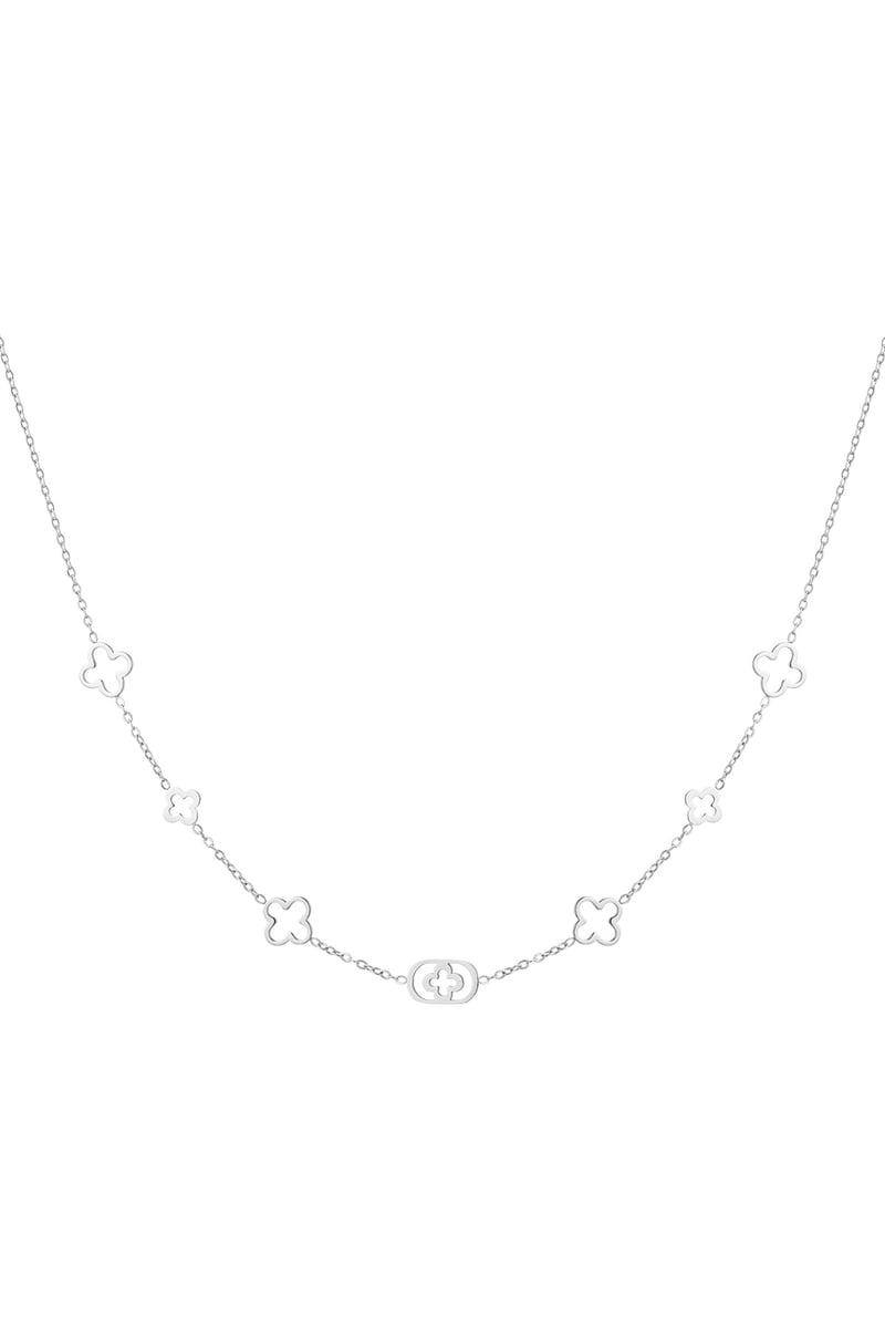 Klassieke klaver tjevier bedels ketting