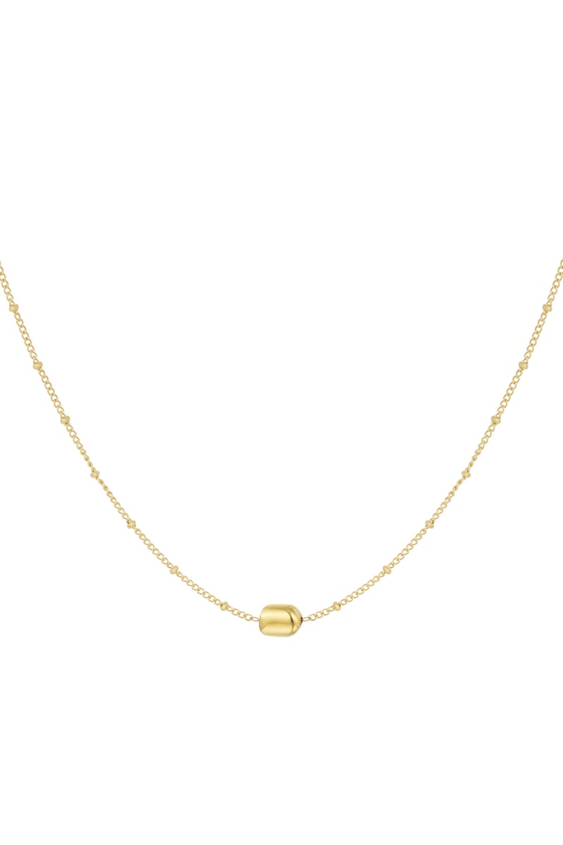 simpele ketting met bolletjes