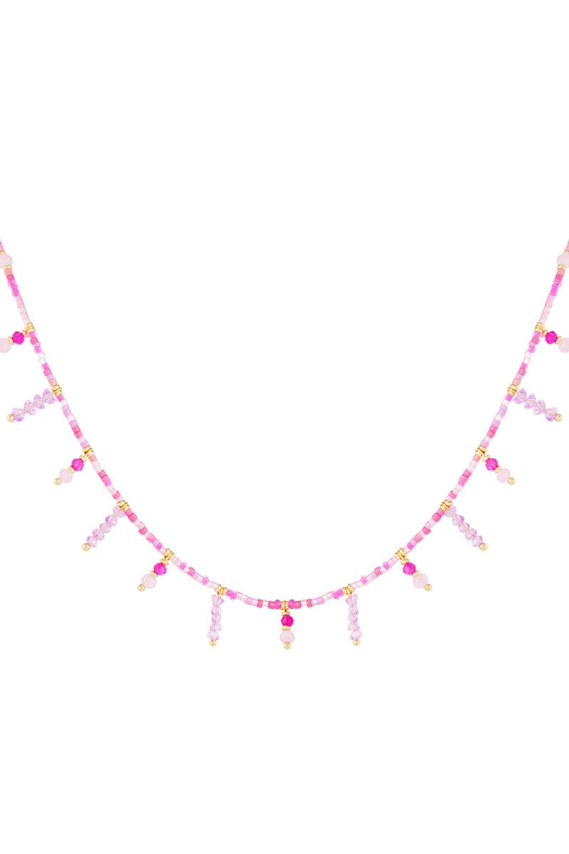 ketting summer sparkle - blauw