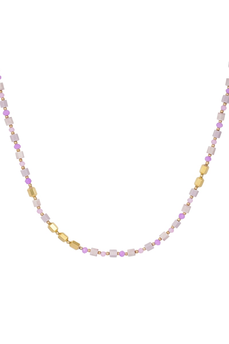 ketting summer mist - roze