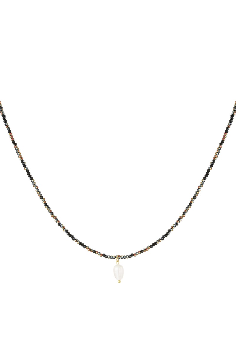 Ketting fancy moment parel - lichtroze