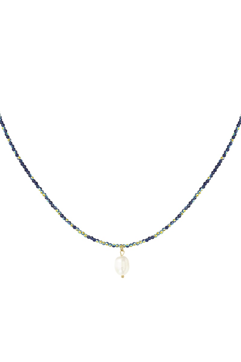 Ketting fancy moment parel - lichtroze