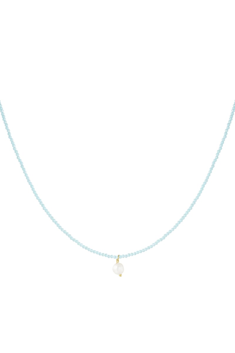 Ketting fancy moment parel - lichtroze