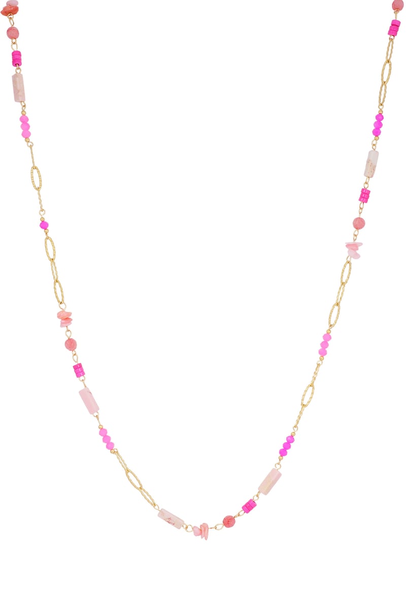 lange ketting summer feeling - beige