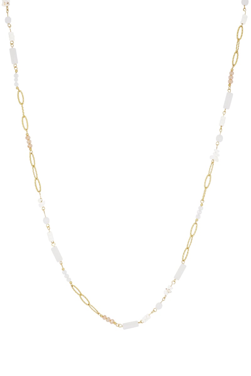 lange ketting summer feeling - beige