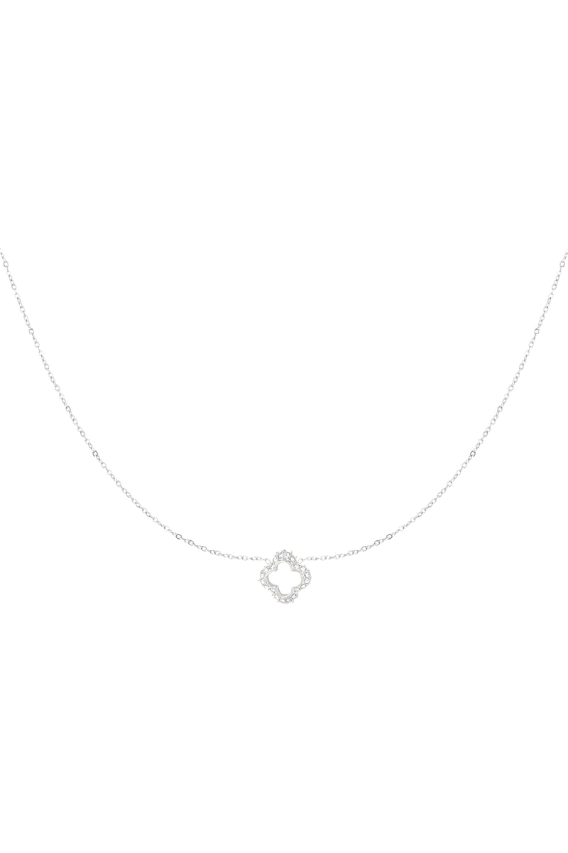 diamant klaver ketting