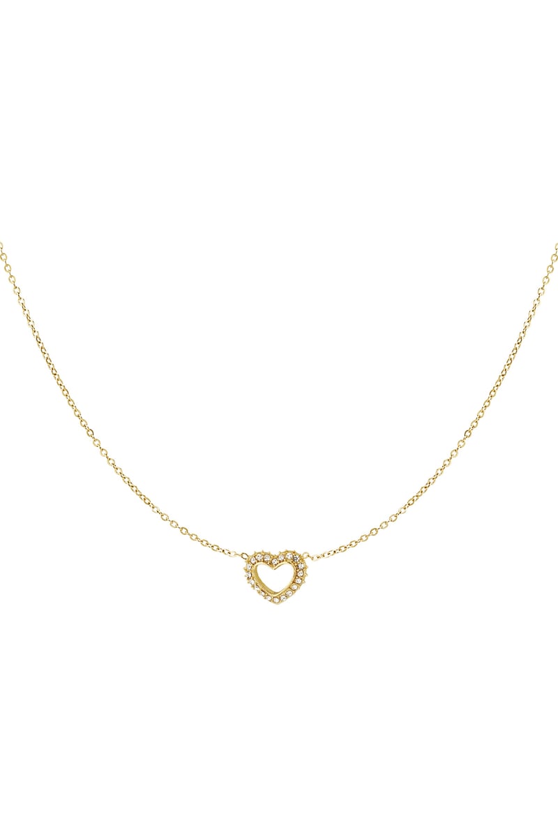 diamant hart ketting