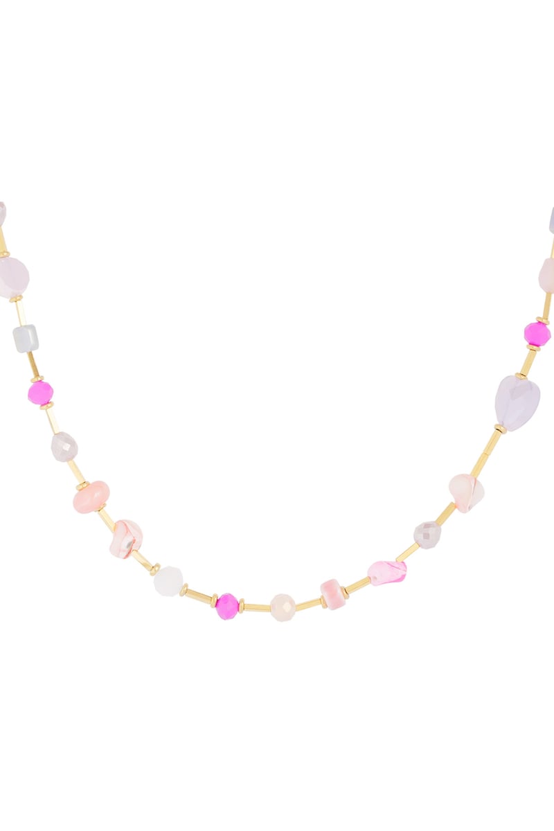 ketting pastel wonderland - roze