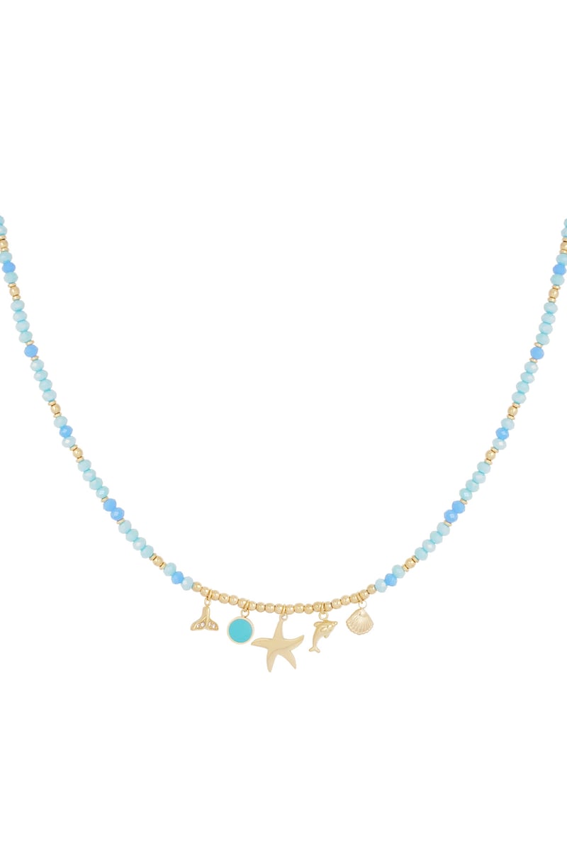 ketting ocean blues - blauw