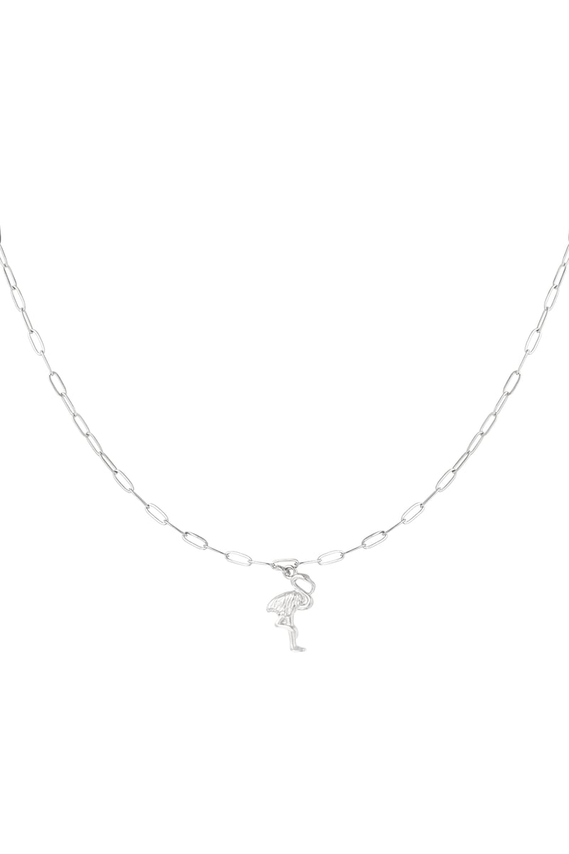 flamingo chain ketting