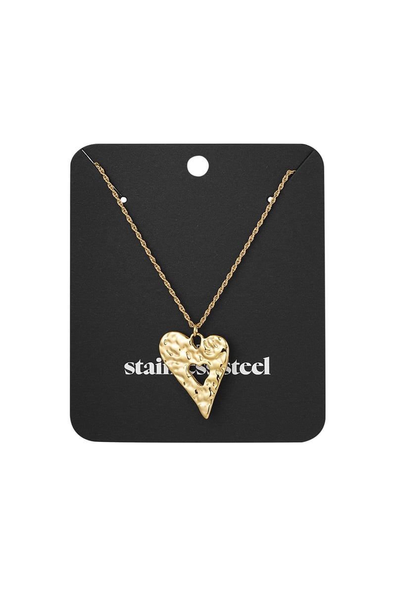 sparkling heart ketting