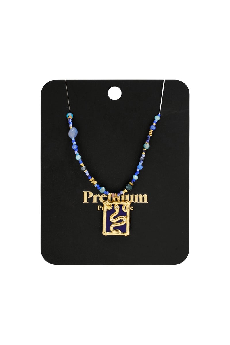 Ketting snake story - Blauw