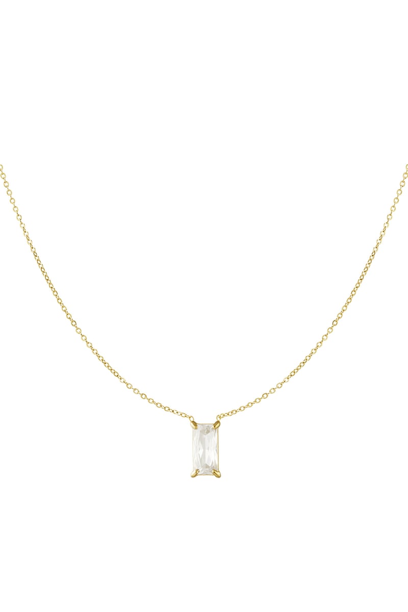 sleek sparkle ketting - roze &