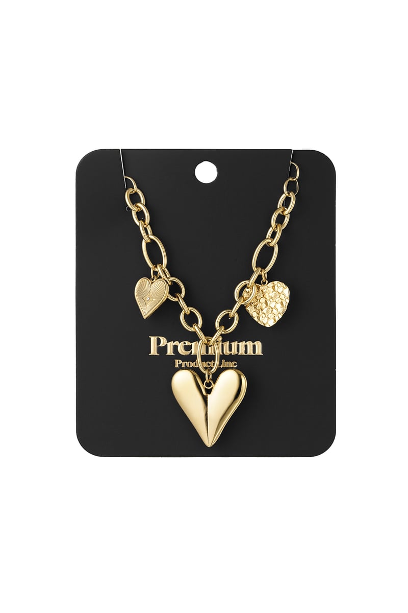 triple heart ketting