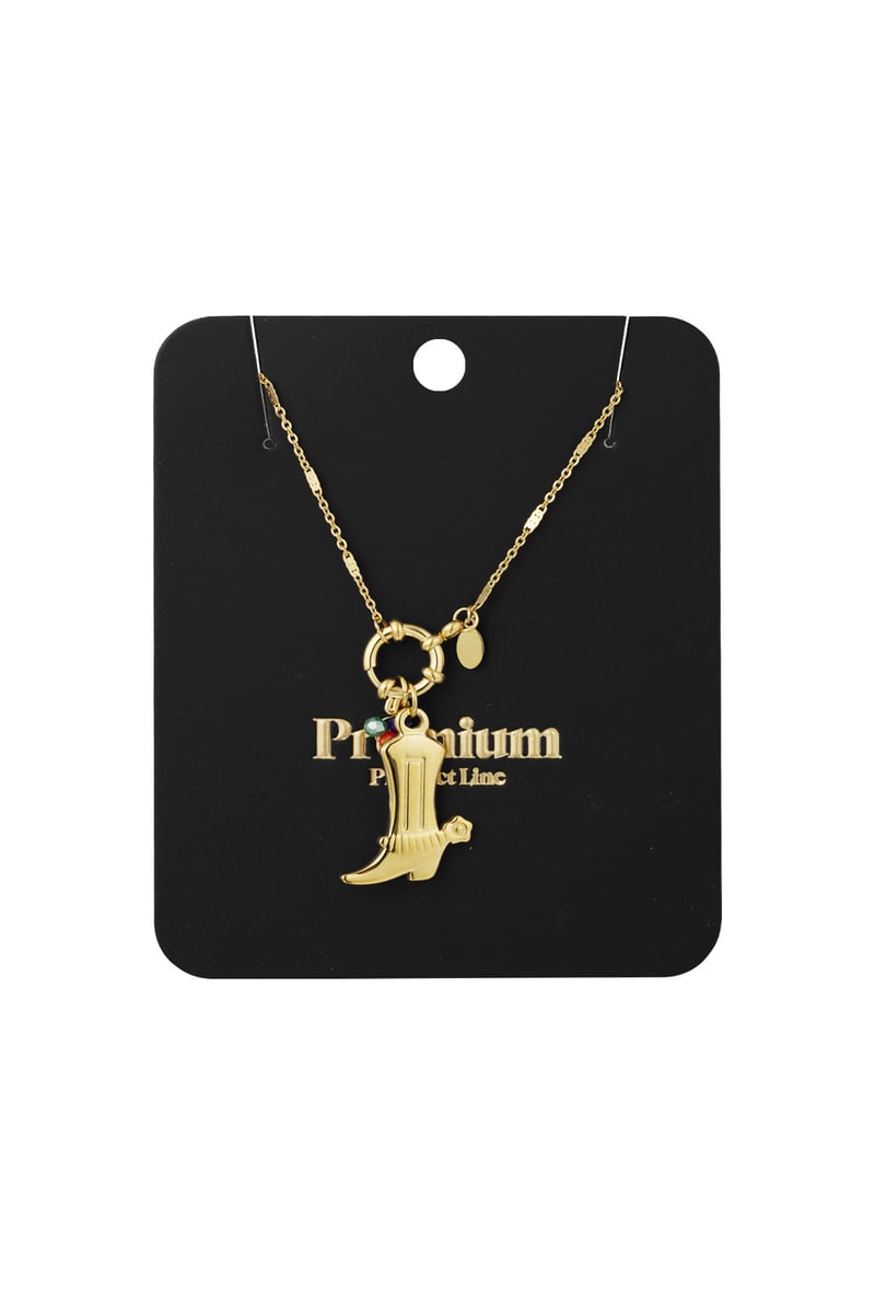 bedelketting cowboy boots