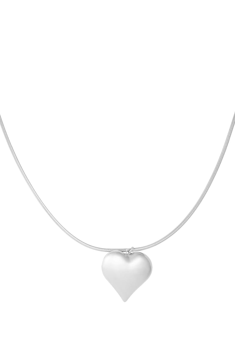 bold heart ketting