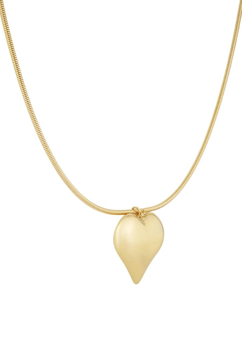 bold heart ketting