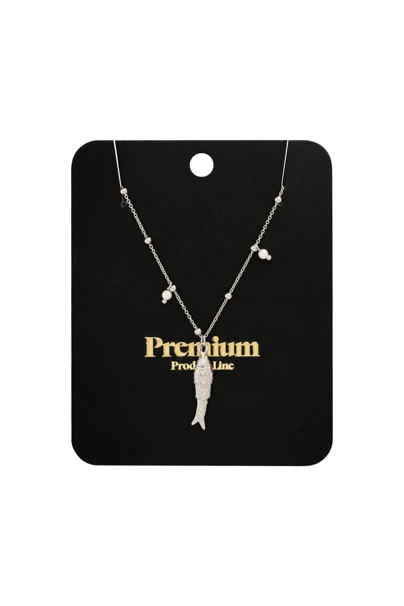 Basis ketting met vis - Zilverkleur