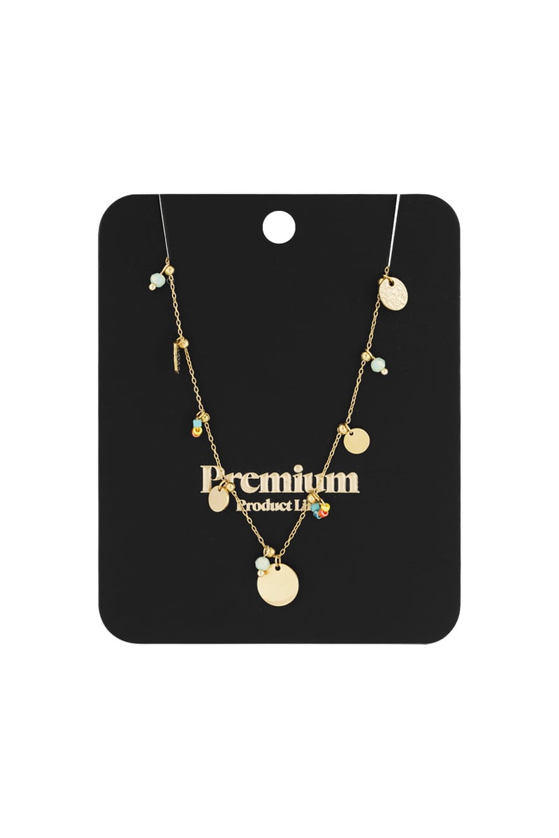 color pop coins ketting