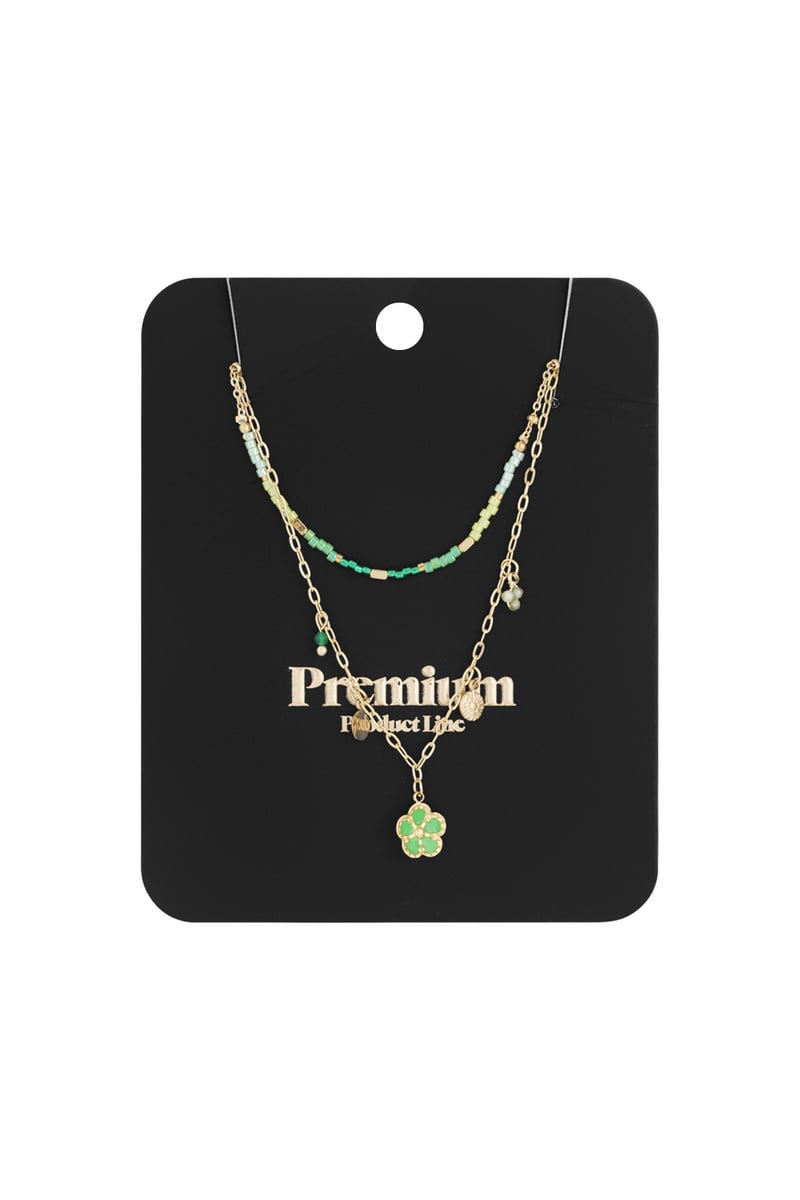 Ketting green dream - Goudkleur
