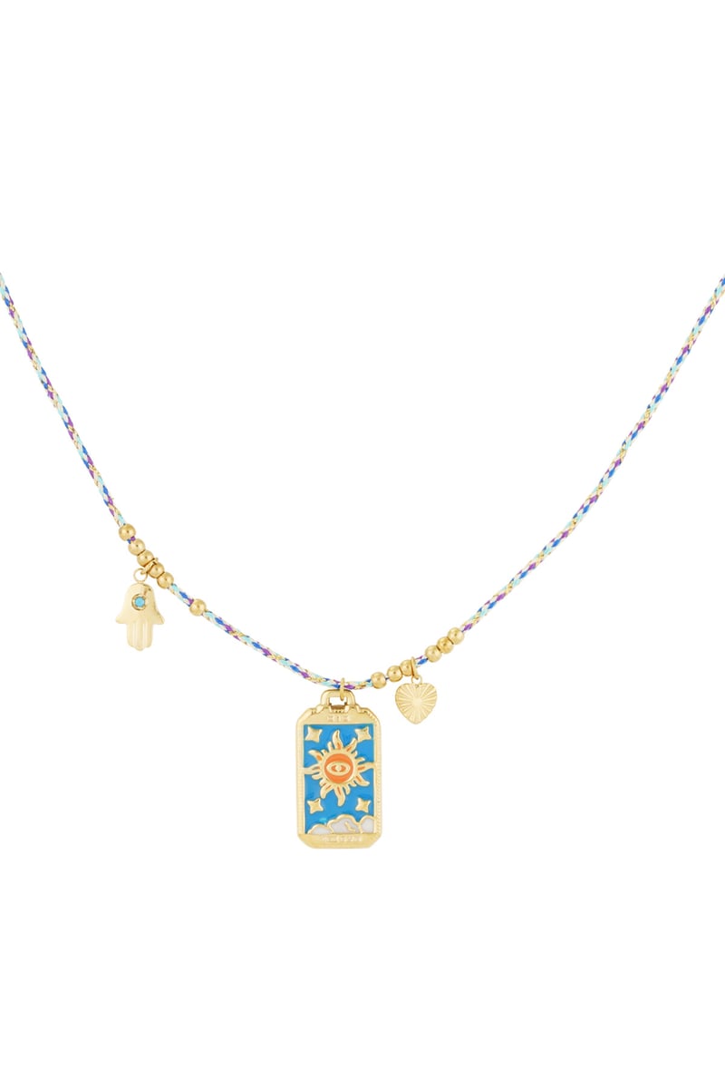 aurora ketting - blauw &