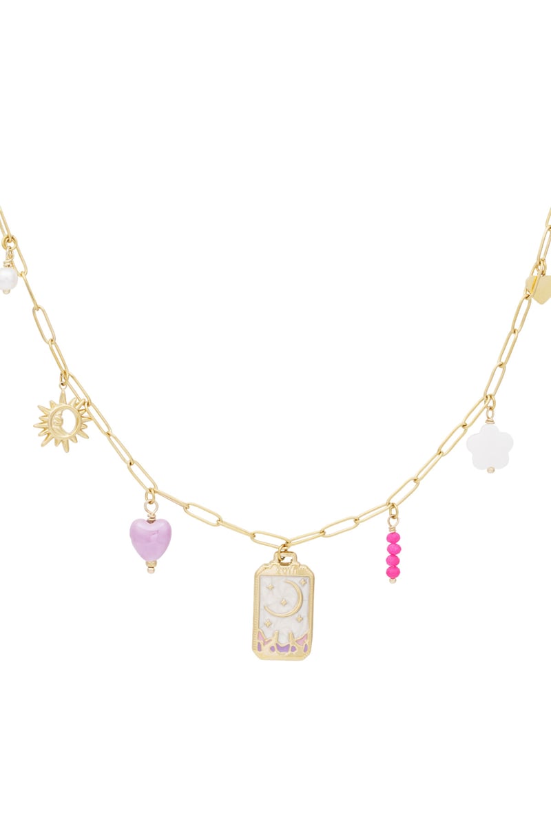 bedelketting tiny moon