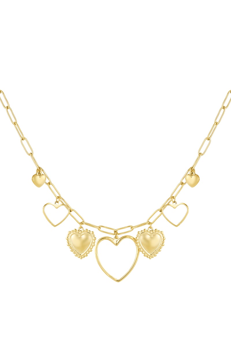 open hearts ketting