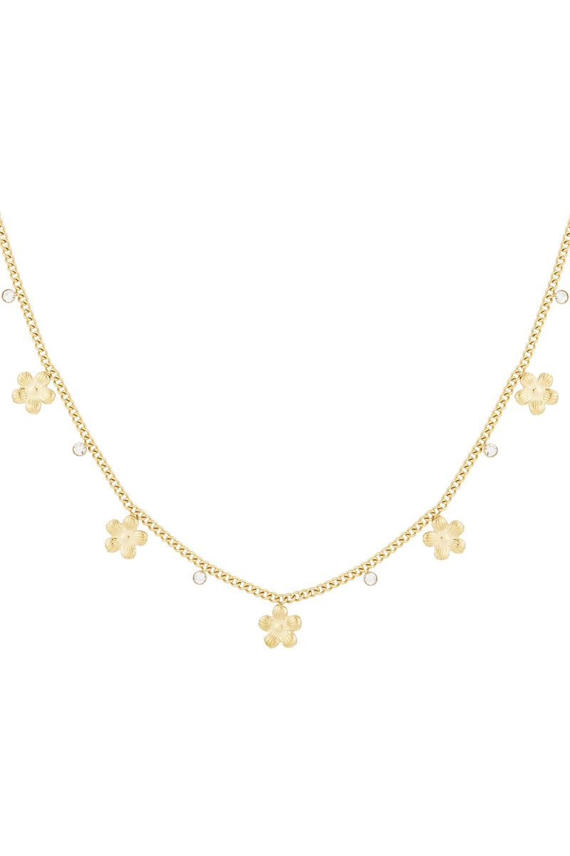 gleaming flower ketting