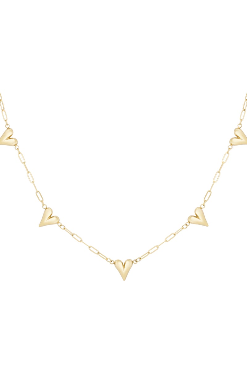 hearts unfolded ketting