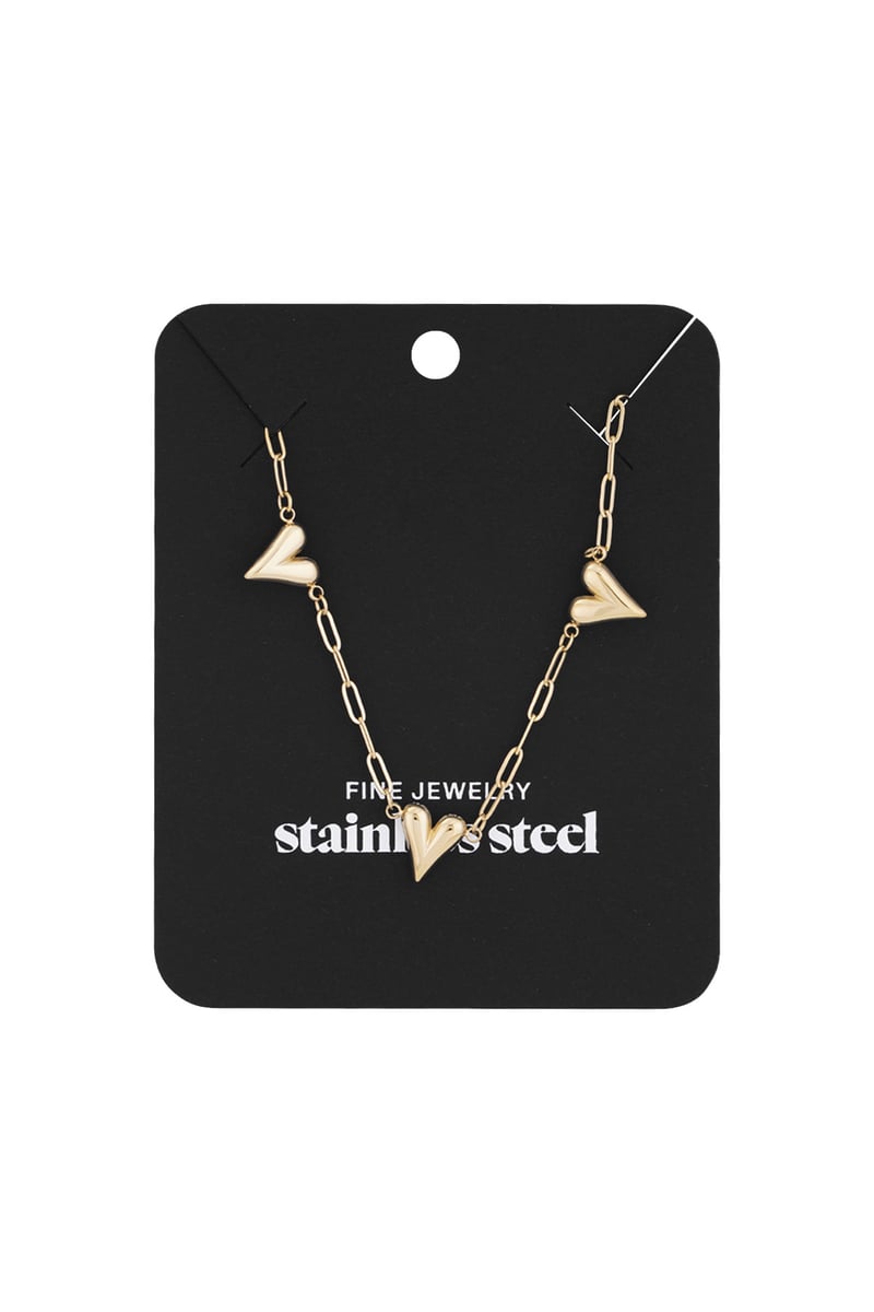 hearts unfolded ketting