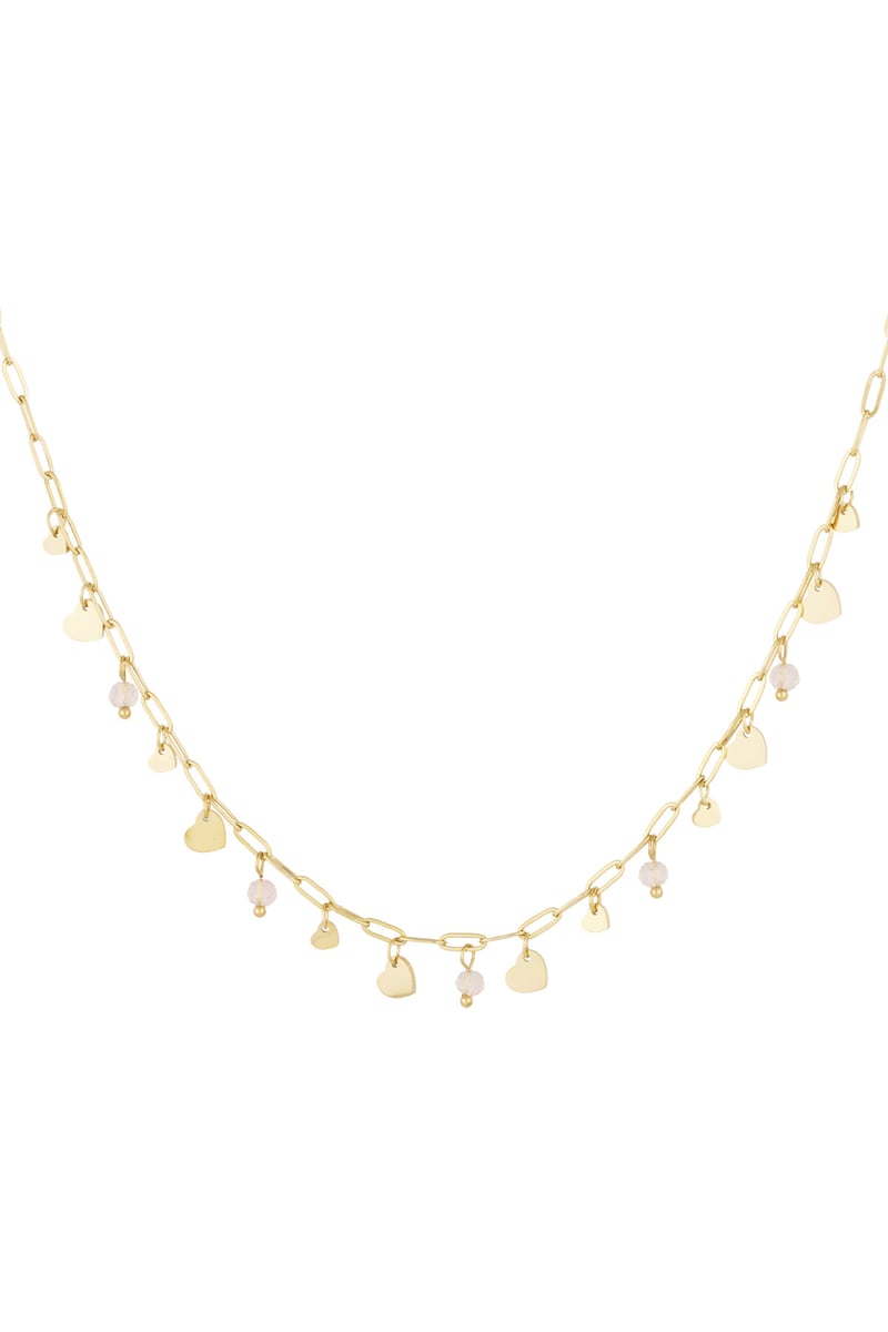 Full of love Necklace - Pink Gold