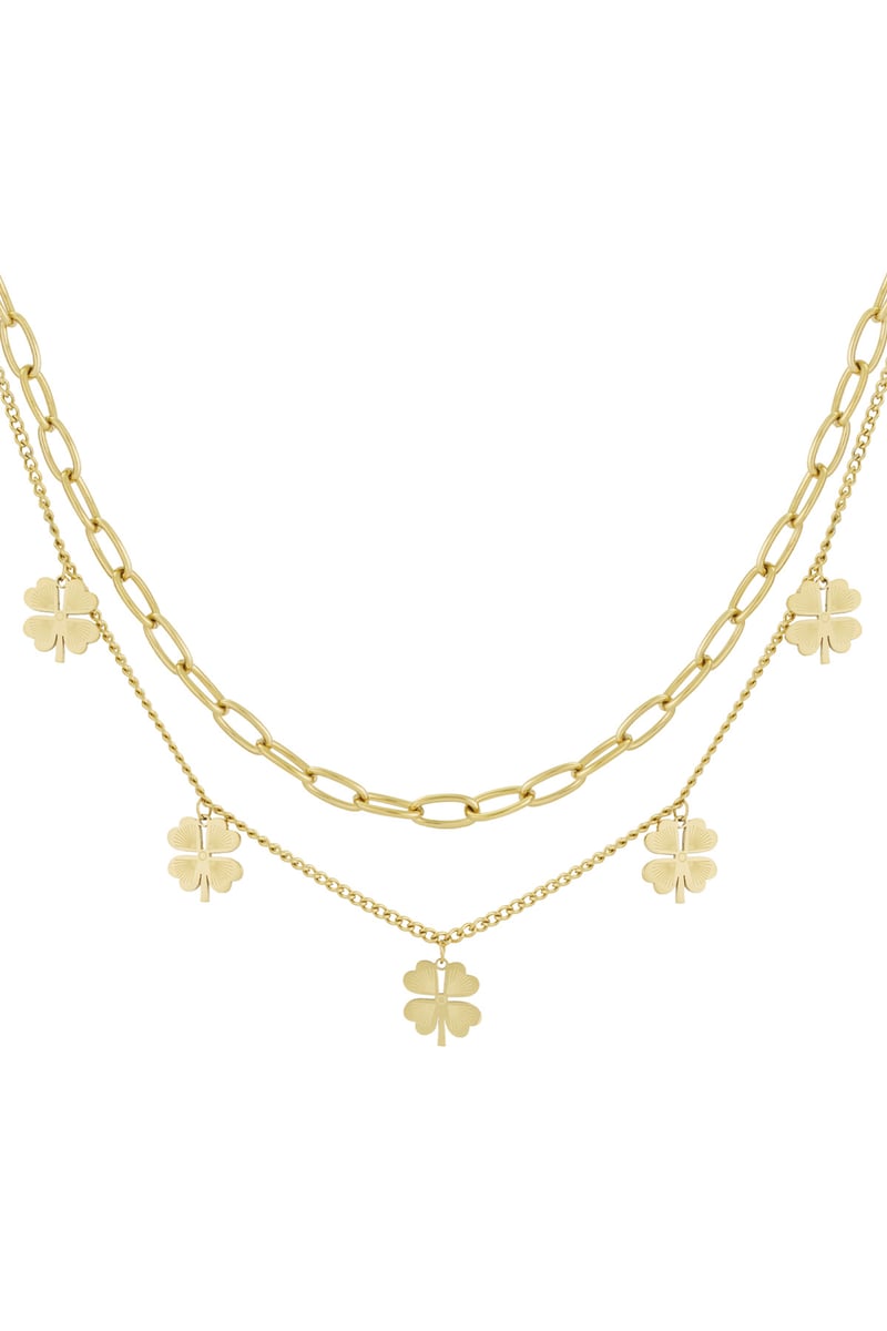 layered luck ketting