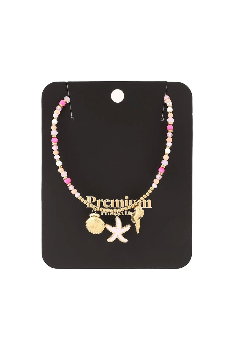 ketting pink sea babe - roze